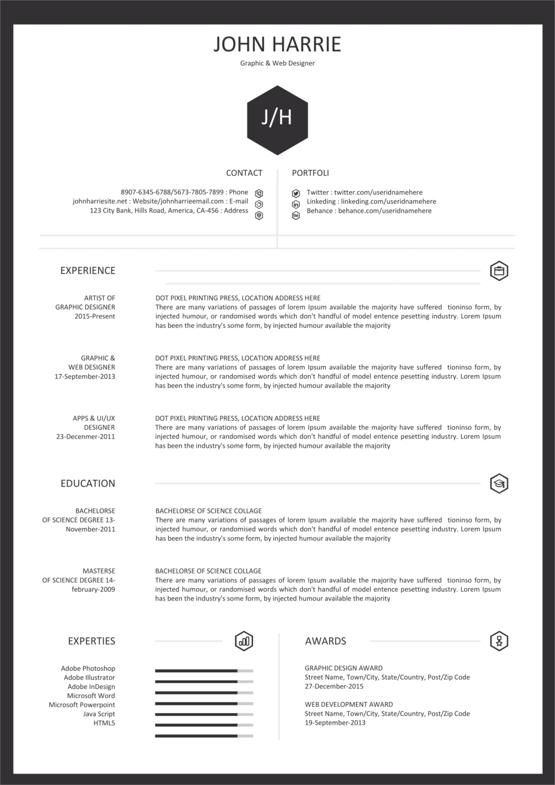 10+ Free CV Templates For The UK To Download (Word, PDF) Within Free ...