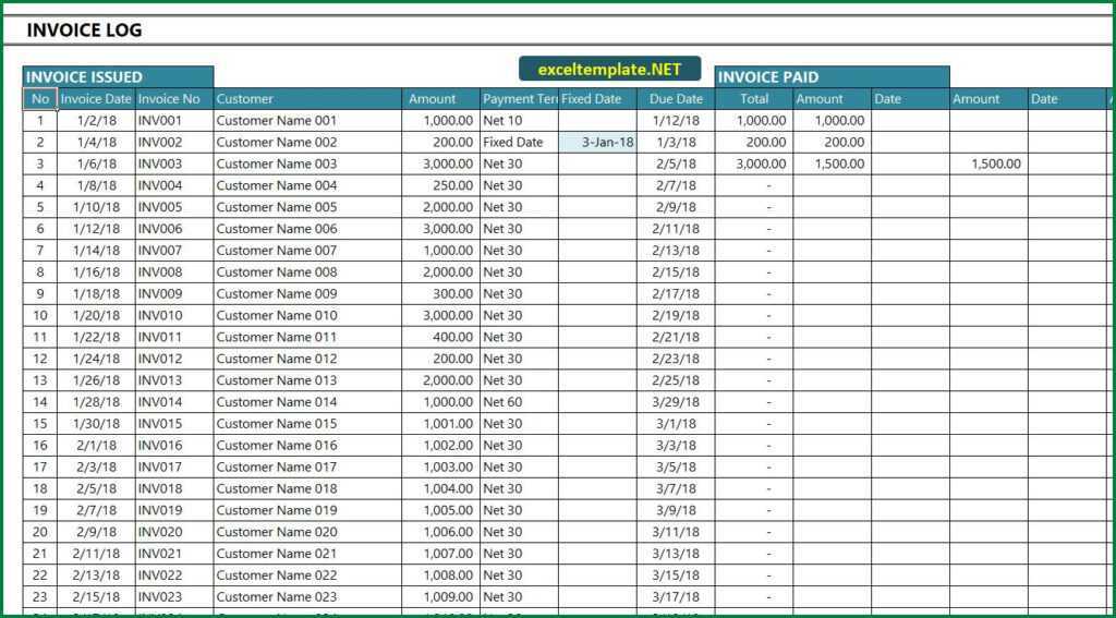 Account Receivable Excel Template » The Spreadsheet Page In Ar Report ...