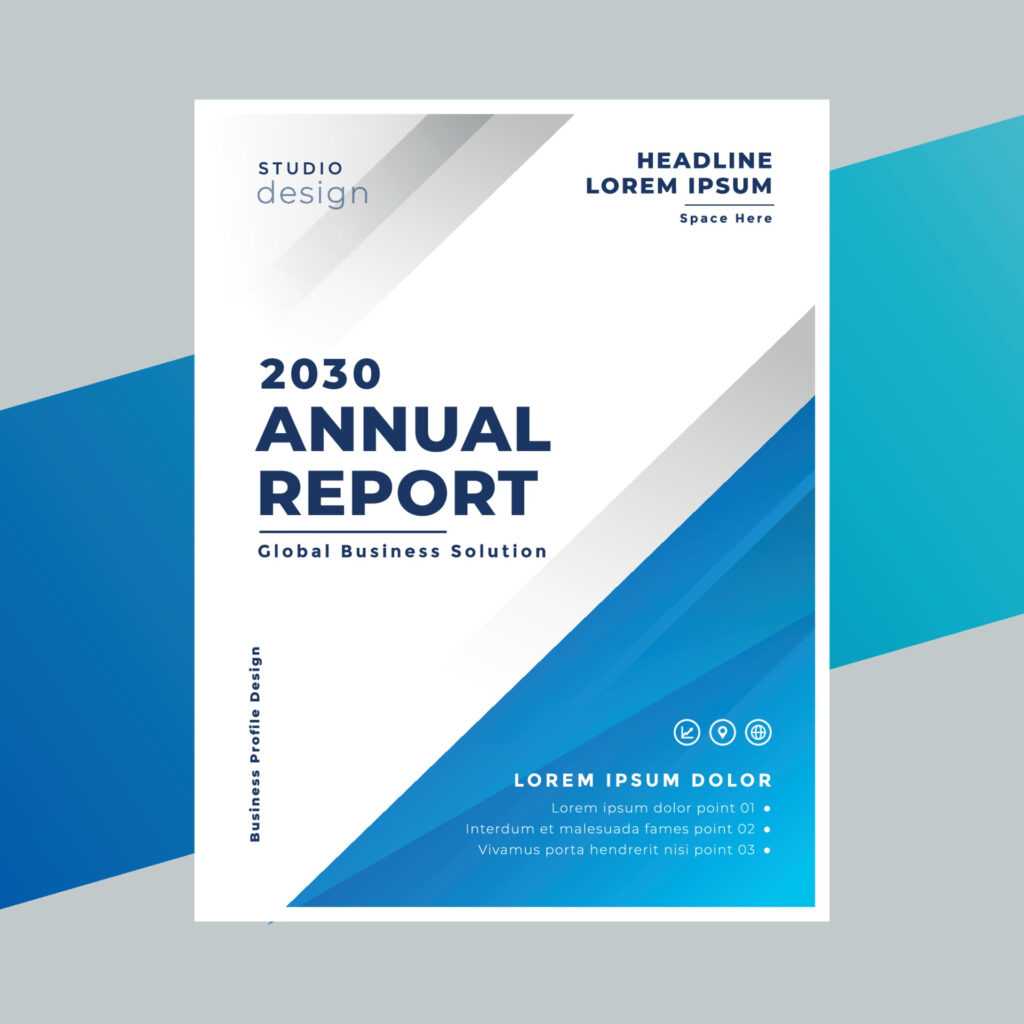 Cover Page For Annual Report Template – Rebeccachulew.com