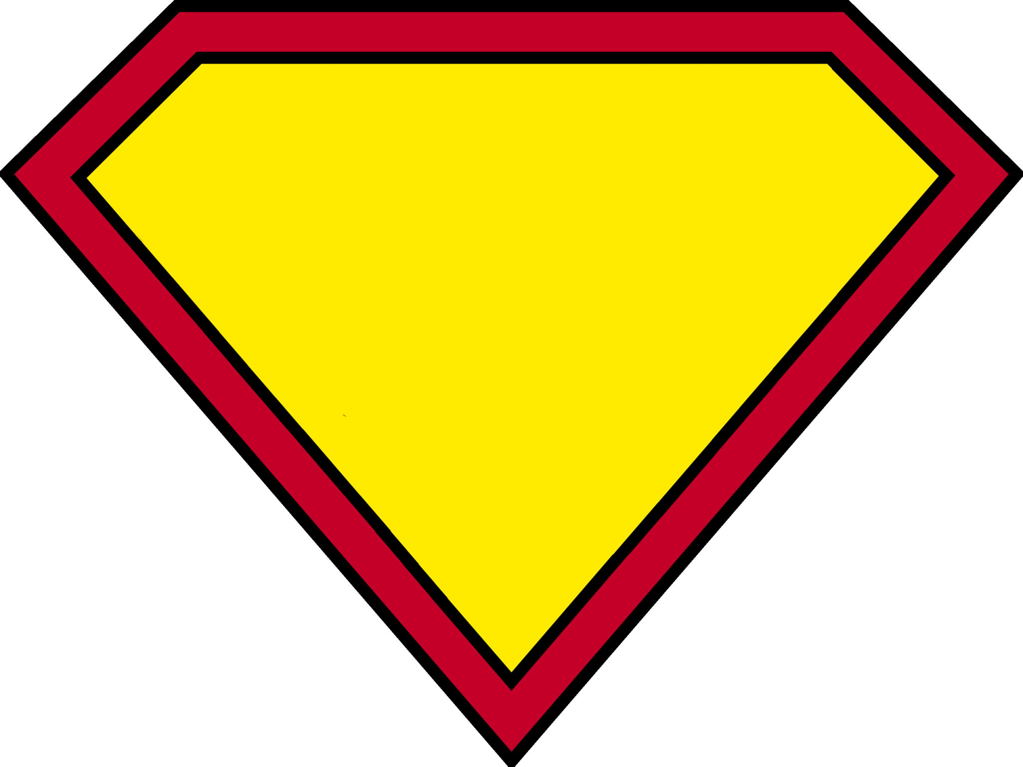 Blank Superman Logos Inside Blank Superman Logo Template