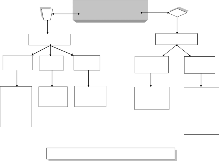 Decision Tree Flow Chart in Word and Pdf formats Regarding Blank ...