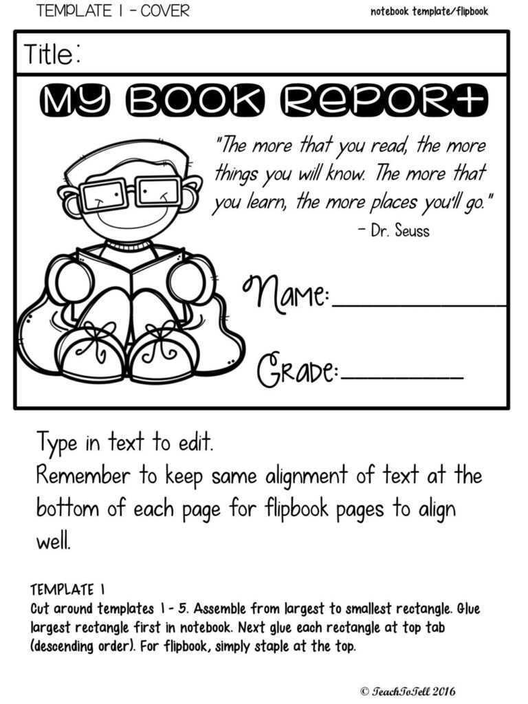 editable-templates-10-cover-options-my-book-report-name-grade