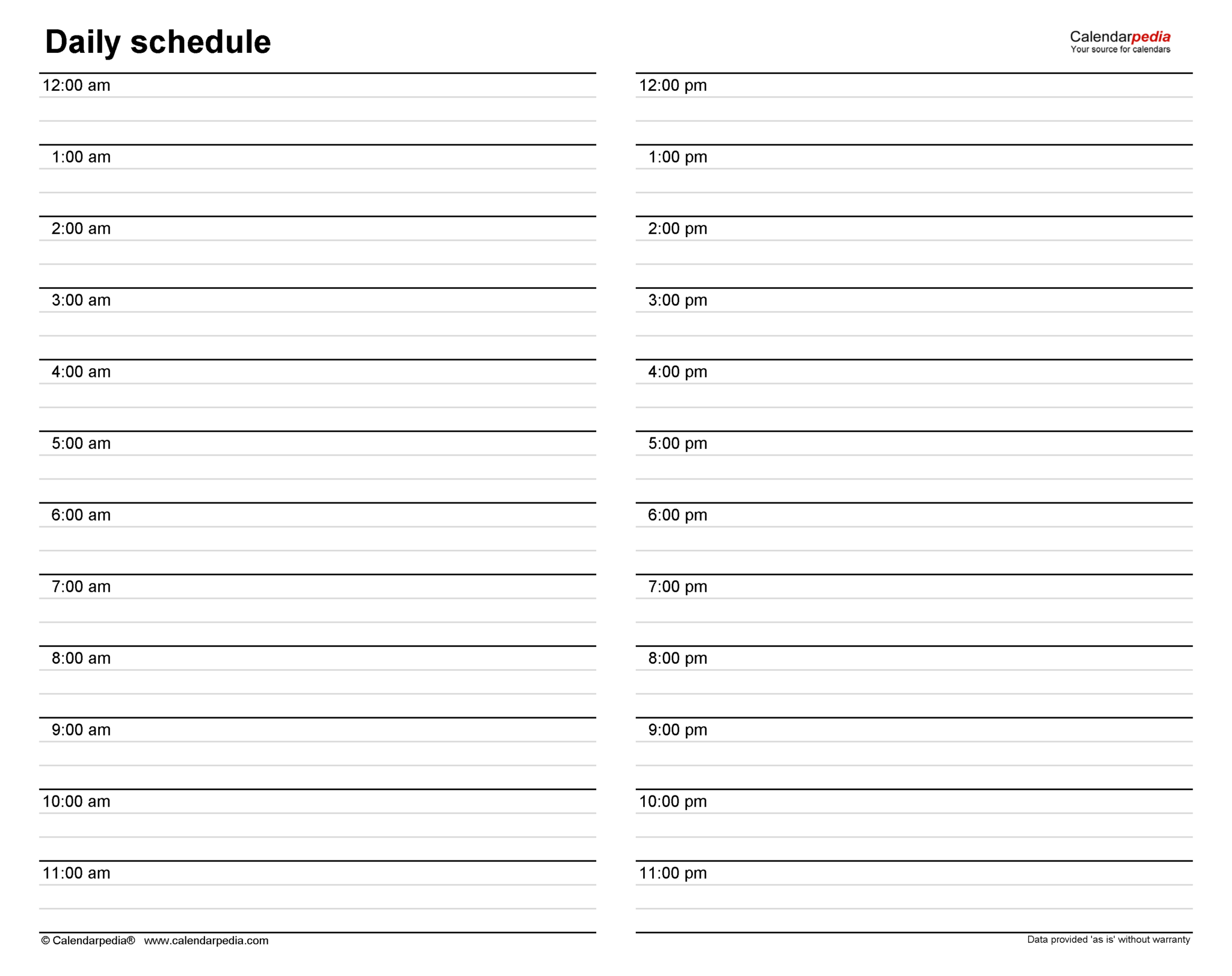 free-daily-schedules-in-pdf-format-10-templates-pertaining-to