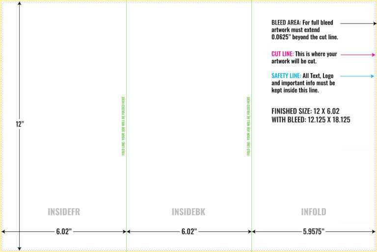 Letter Size Brochure Template