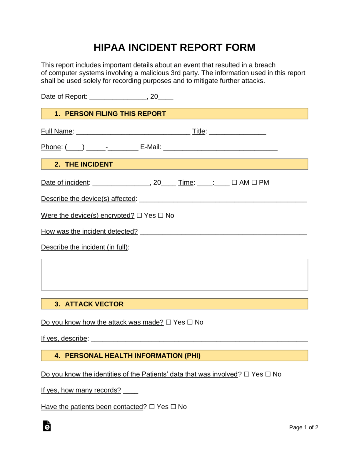 free-incident-report-templates-10-sample-pdf-word-eforms-in