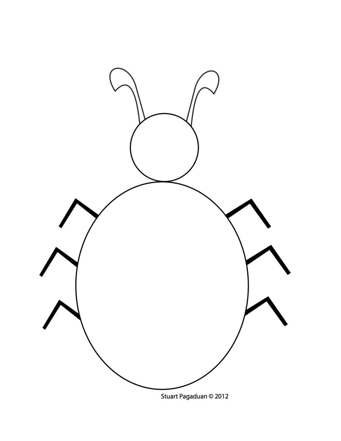 Free Ladybird Outline, Download Free Ladybird Outline Png Images With ...