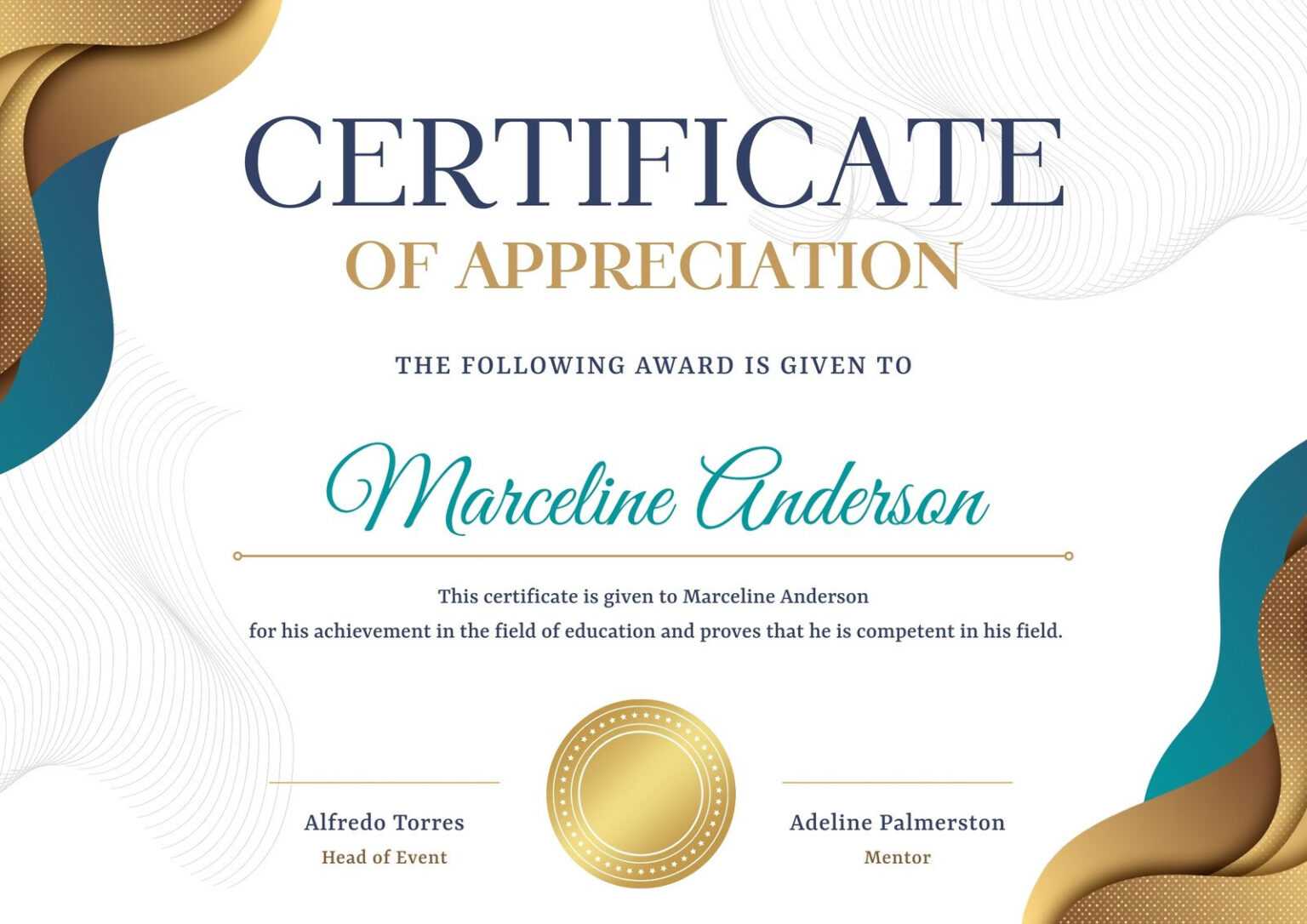 Free Printable Custom Participation Certificate Templates Canva Inside Pageant Certificate Template 6499