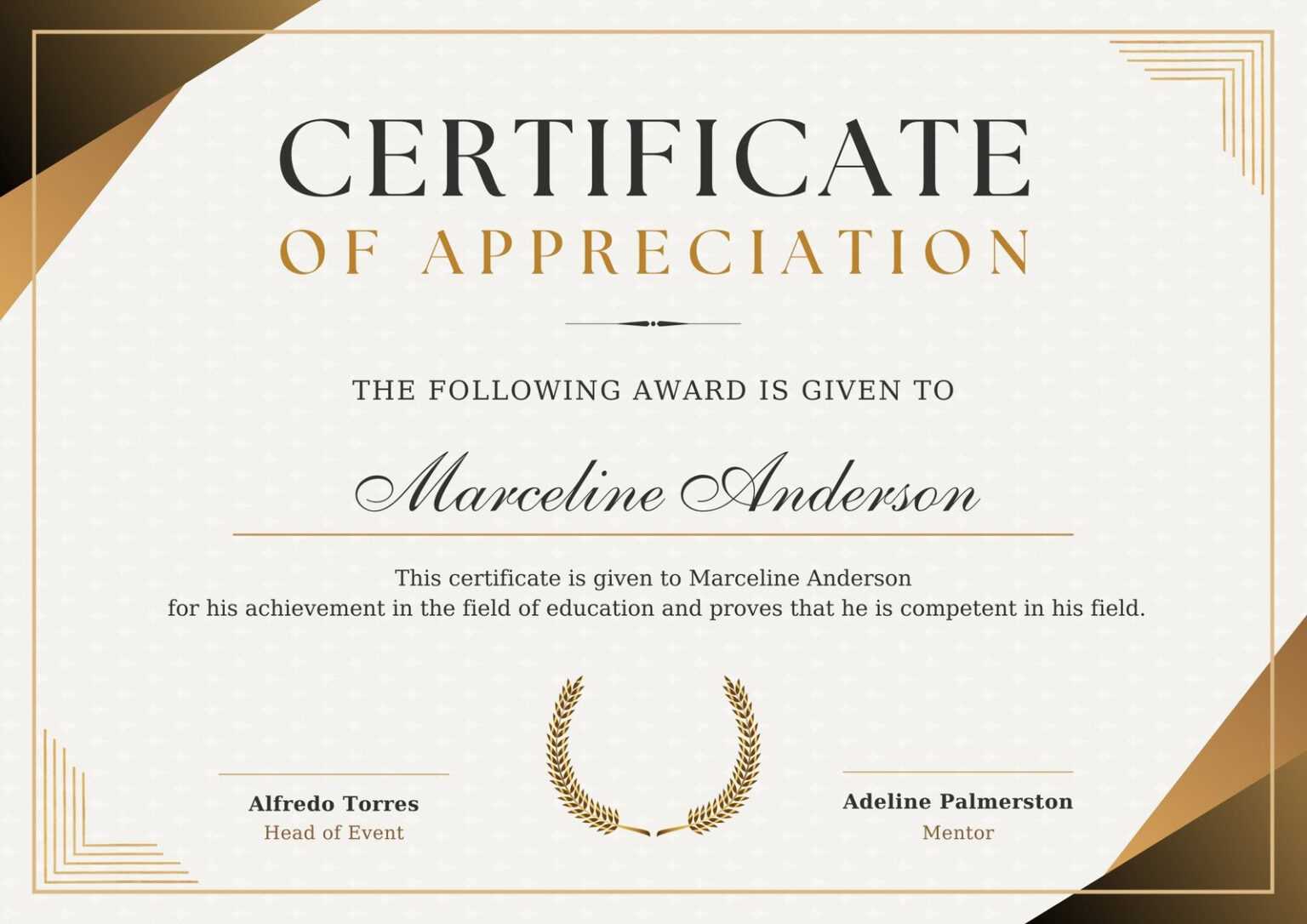 Free, Printable, Customizable Recognition Certificate Templates ...