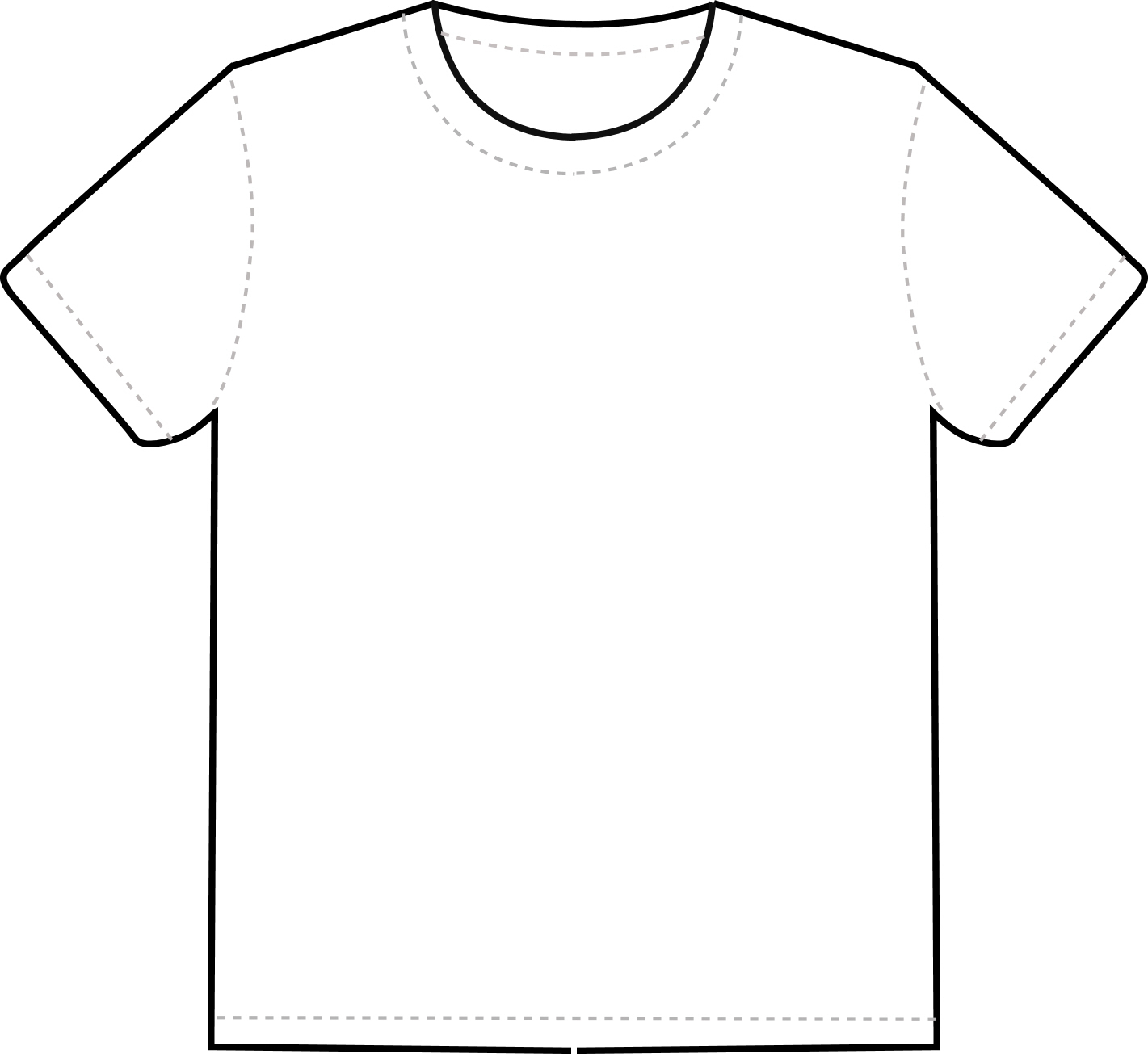 Free Tshirt Template, Download Free Tshirt Template Png Images ...