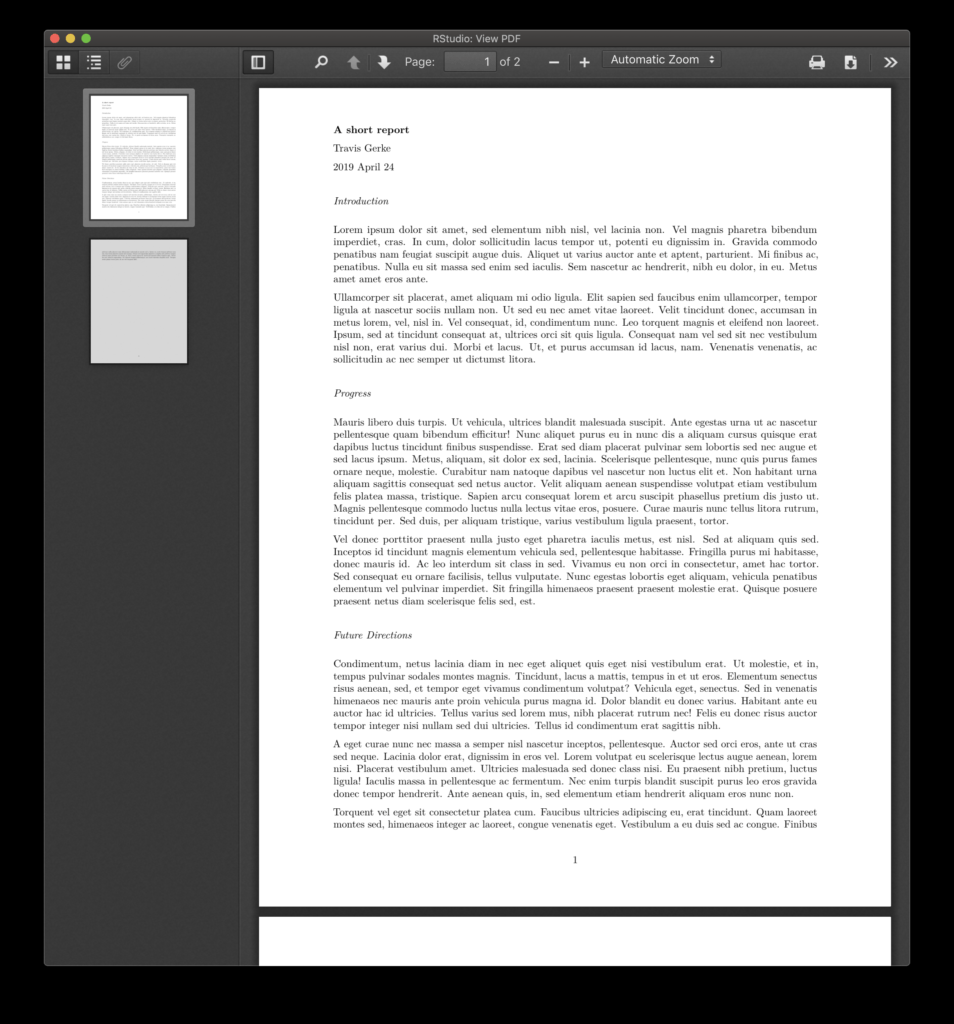 Gerke Lab Modifying R Markdown’s LaTeX Styles For Technical Report ...