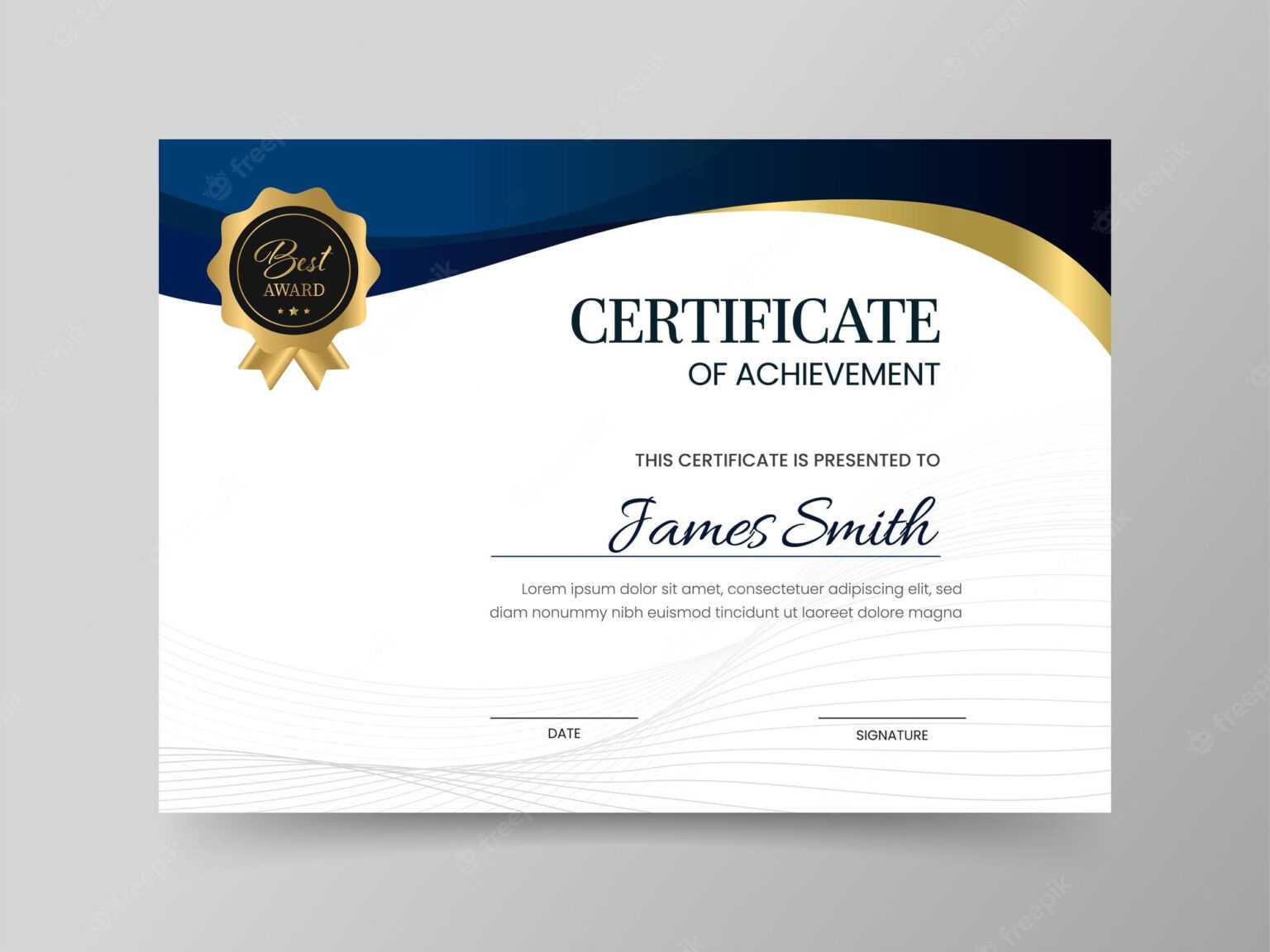 Certificate Of Attainment Template – Rebeccachulew.com